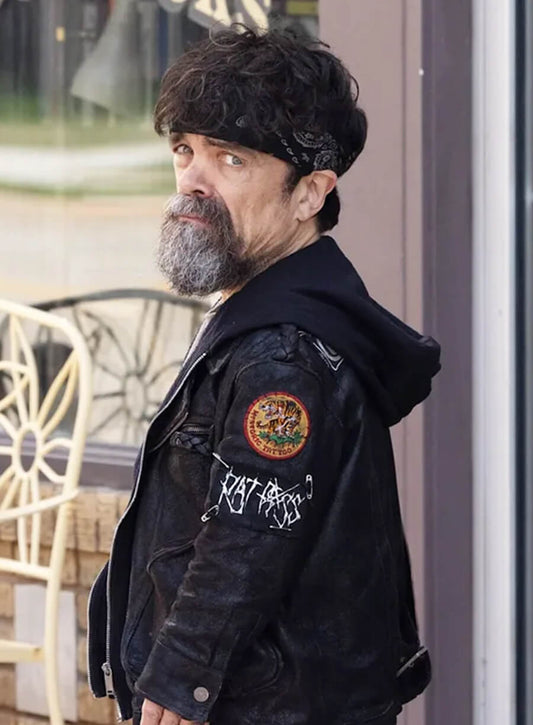 Peter Dinklage The Lowdown Black Leather Jacket