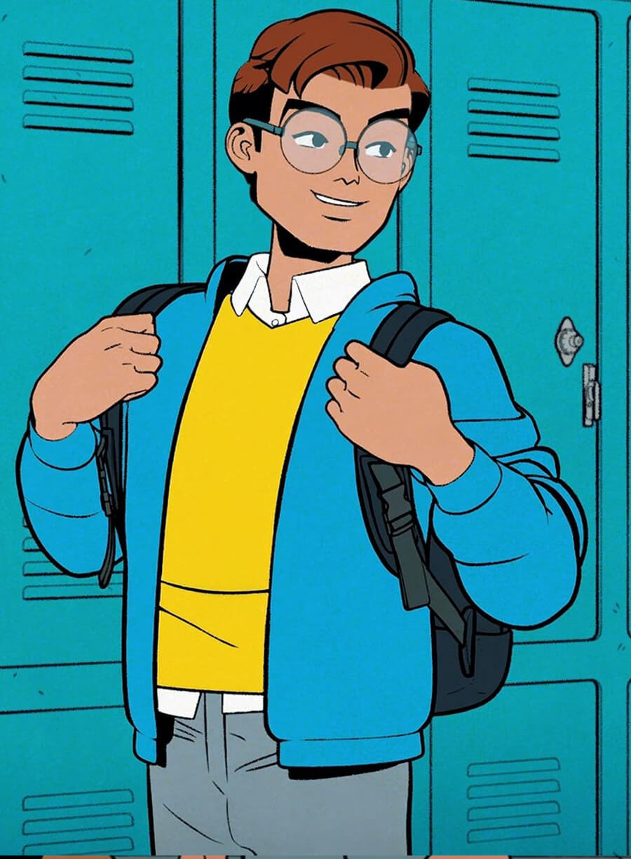 Peter Parker Your Friendly Neighborhood Spider-Man Blue Jacket
