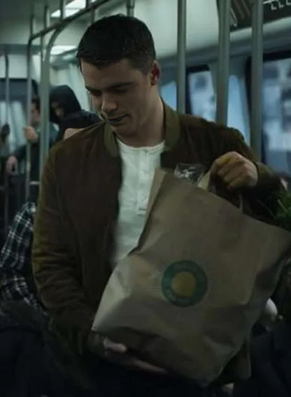 Peter Sutherland The Night Agent S01 Suede Jacket