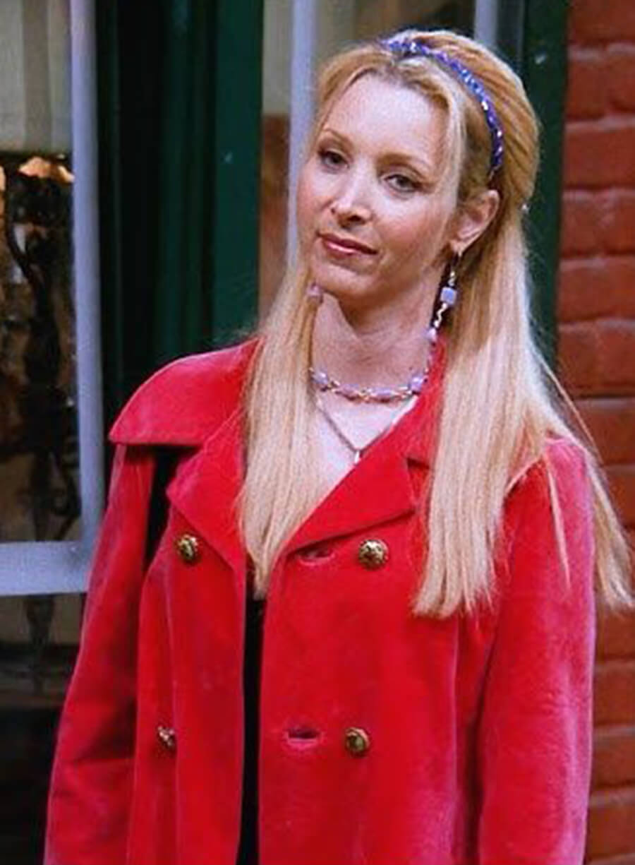 Phoebe Buffay Friends Red Coat
