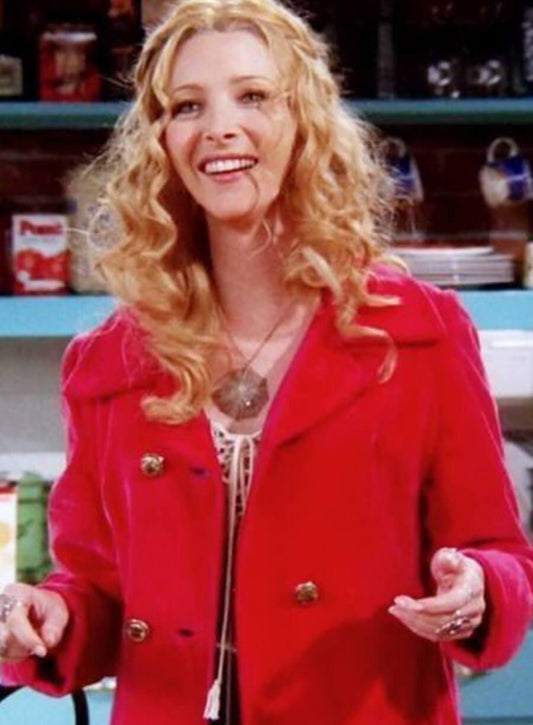 Phoebe Buffay Friends Red Coat