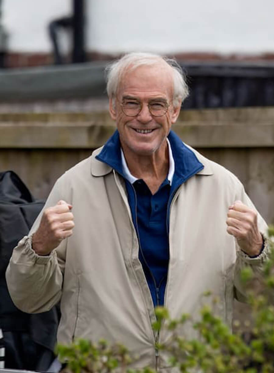 Pierce Brosnan Giant Cotton Jacket
