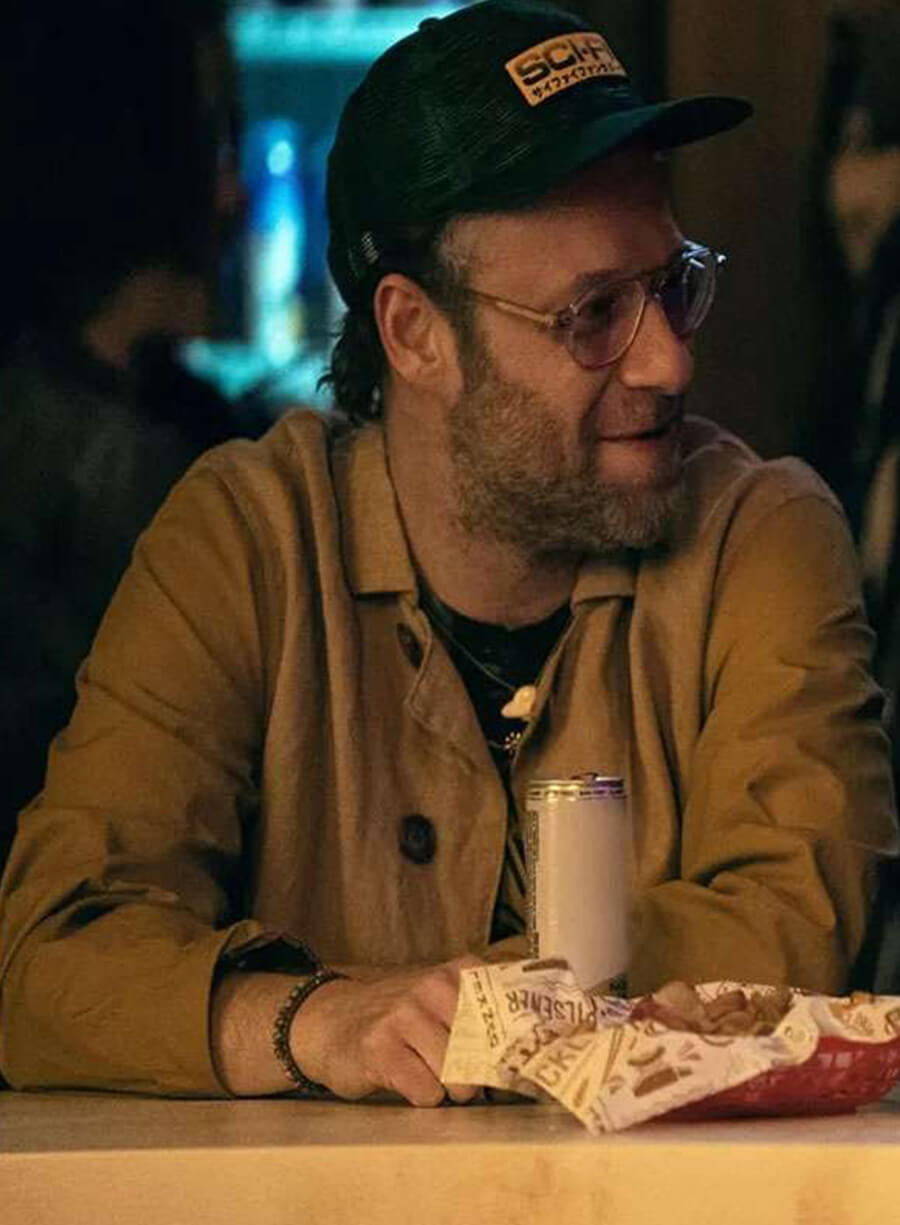 Platonic S02 Seth Rogen Brown Jacket