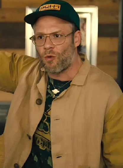 Platonic S02 Seth Rogen Brown Jacket