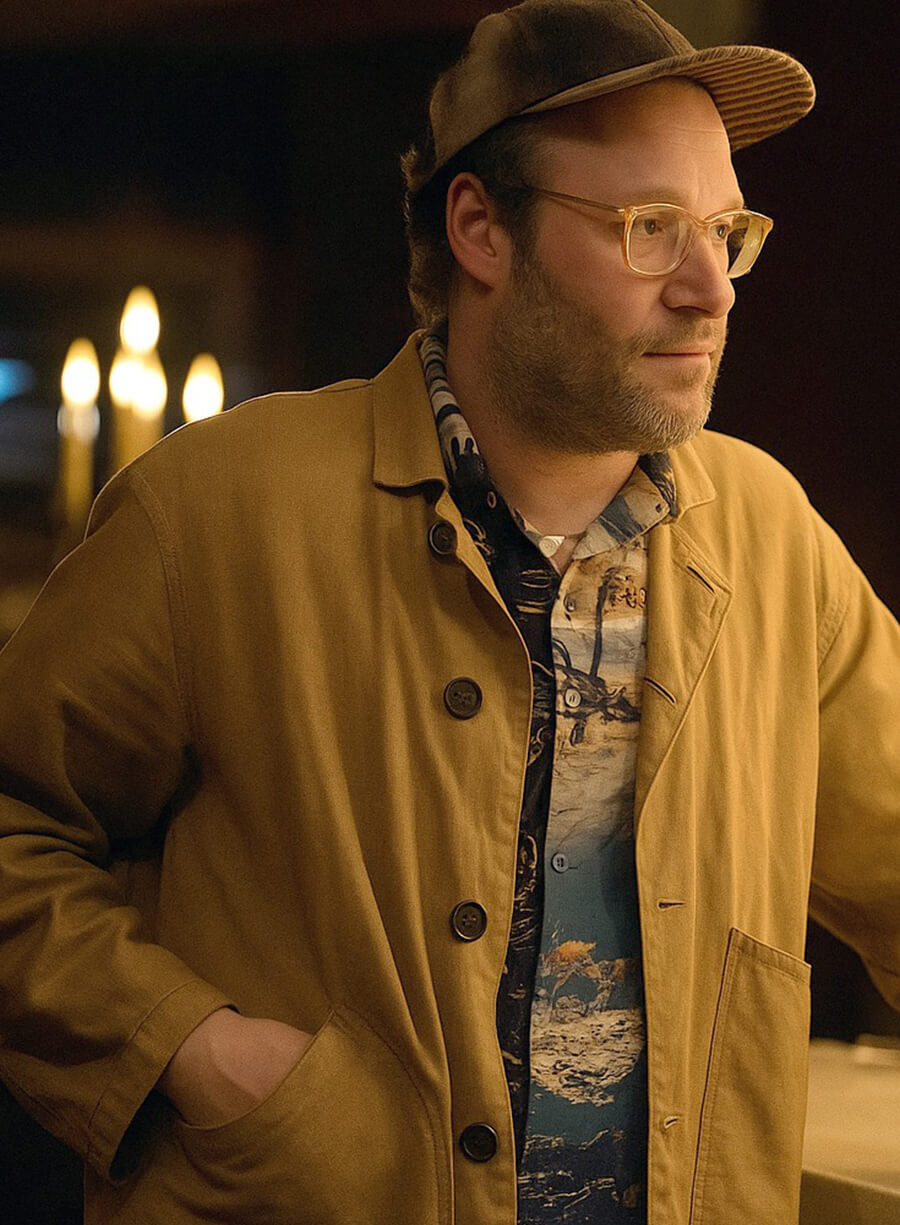 Platonic S02 Seth Rogen Brown Jacket