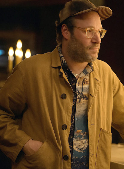 Platonic S02 Seth Rogen Brown Jacket