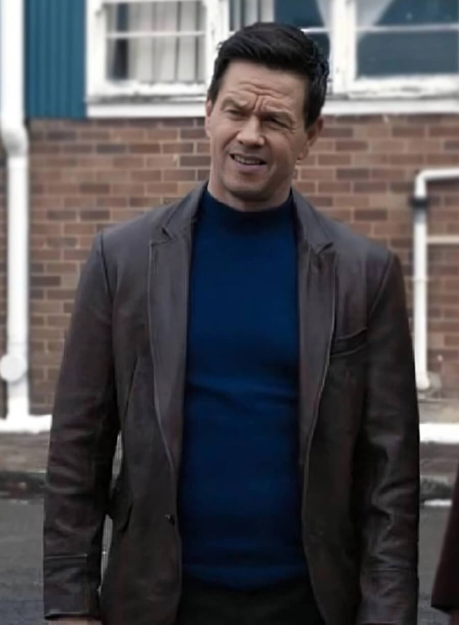 Play Dirty 2025 Mark Wahlberg Brown Blazer