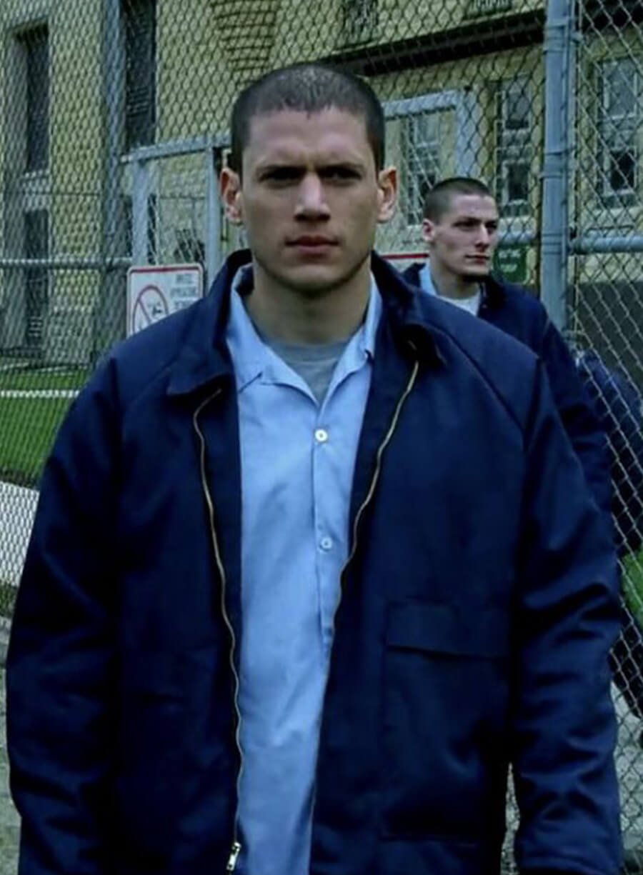 Prison Break Blue Uniform Jacket