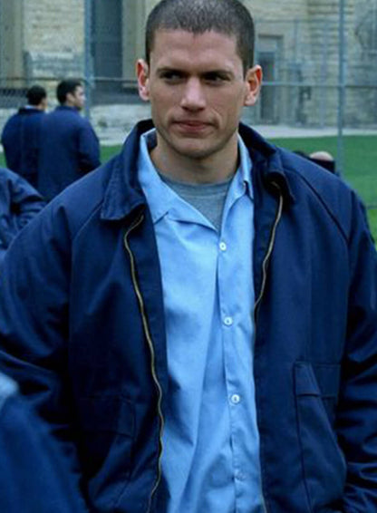 Prison Break Blue Uniform Jacket