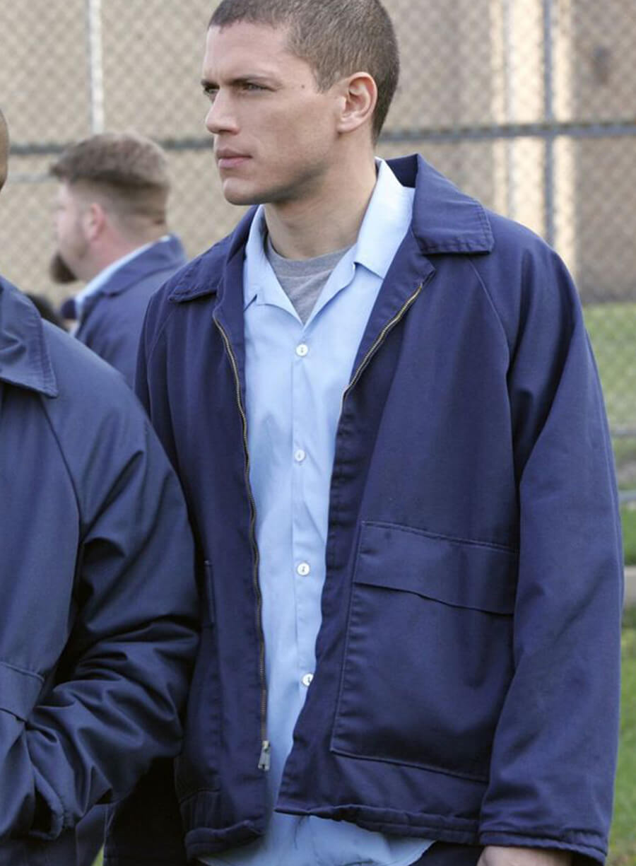 Prison Break Blue Uniform Jacket