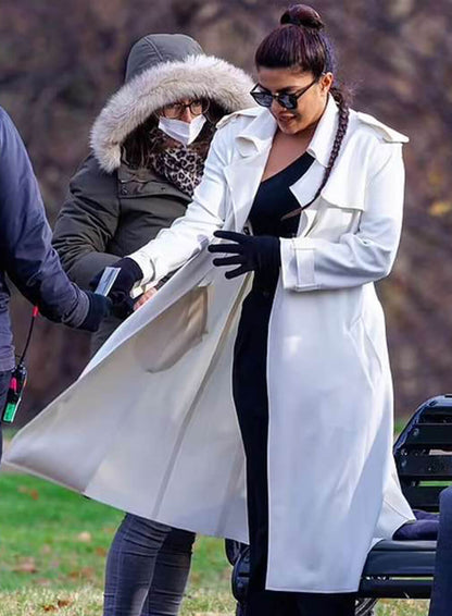Priyanka Chopra Citadel 2023 White Coat