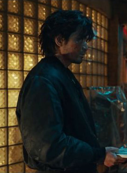 Pyeon Sang-wook Sweet Home Black Bomber Jacket