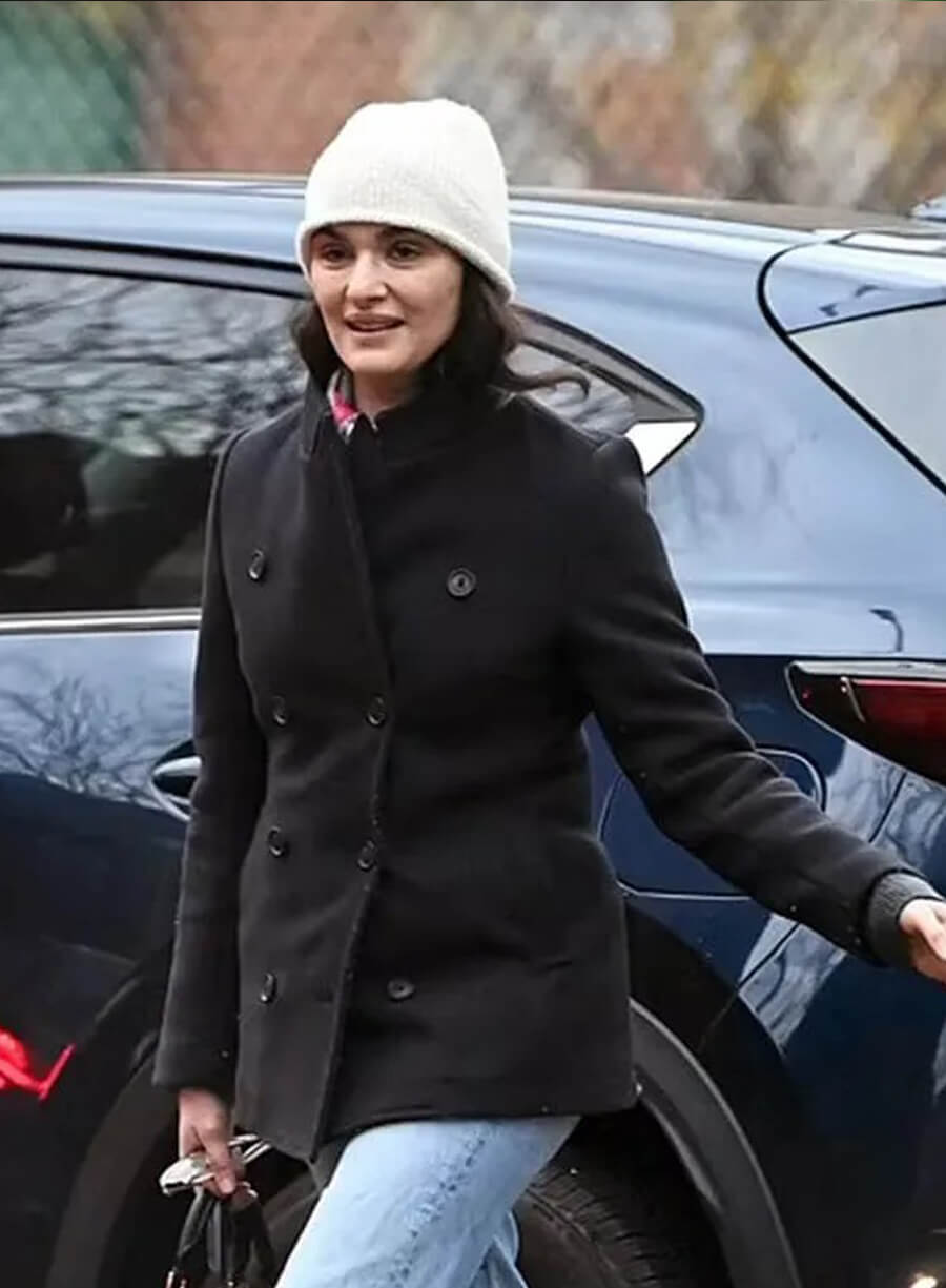 Rachel Weisz Dead Ringers 2023 Black Coat