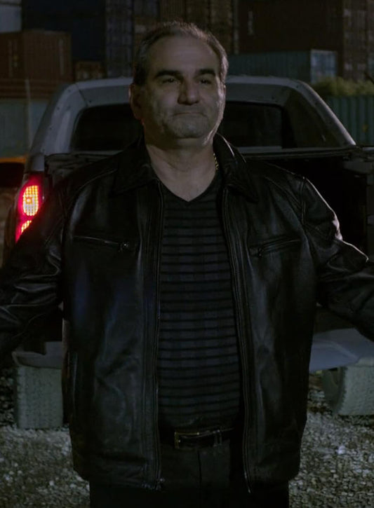 Raff Anoushian S.W.A.T. Black Leather Jacket