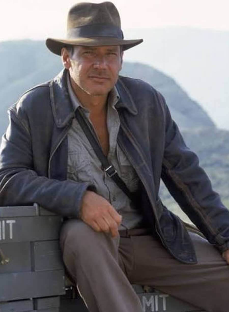 Indiana Jones Raiders of the Lost Ark Distressed Leather Jacket