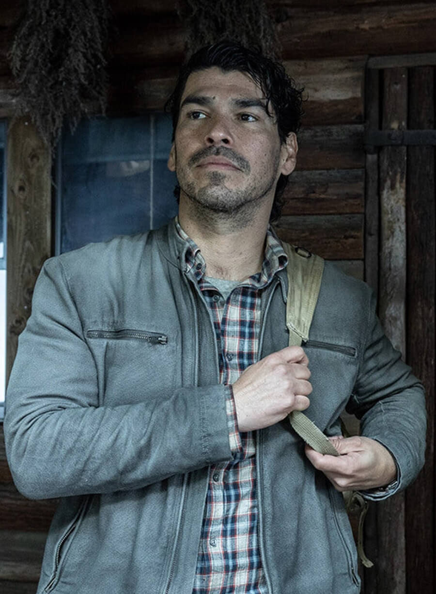 Raul Castillo The Walking Dead: Dead City S03 Suede Jacket