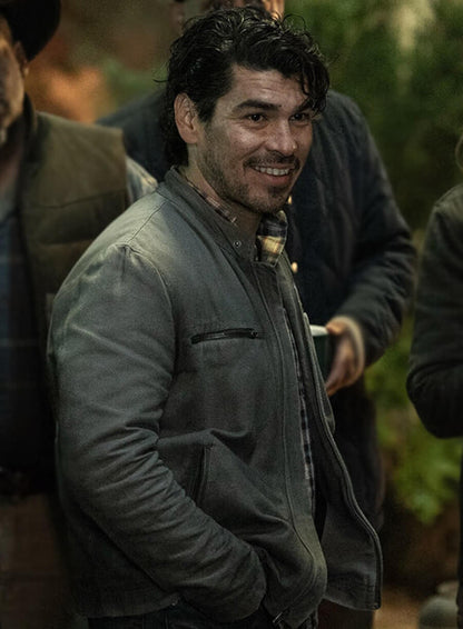 Raul Castillo The Walking Dead: Dead City S03 Suede Jacket