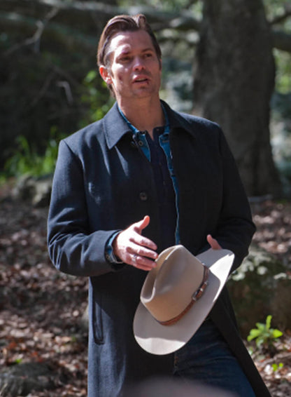 Raylan Givens Justified Black Wool Coat