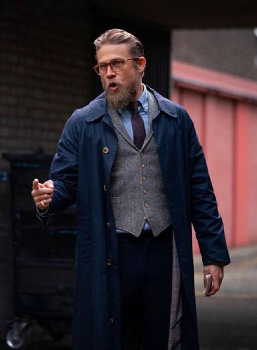 Raymond black coat cheap