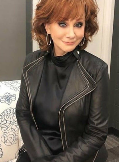 Reba McEntire Leather Jacket