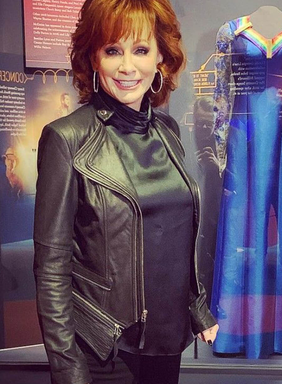 Reba McEntire Leather Jacket