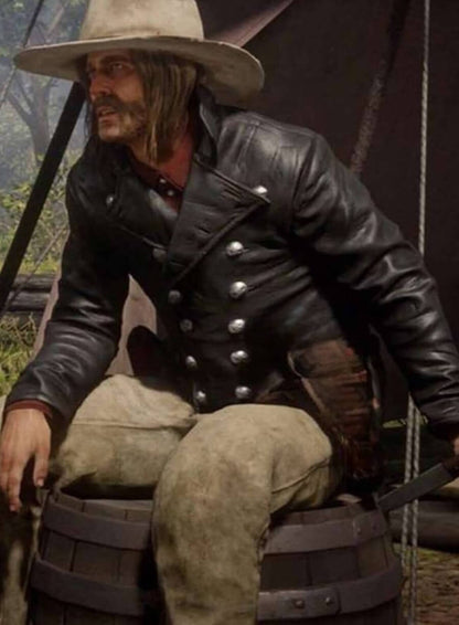 Red Dead Redemption 2 Micah Bell Leather Tailcoat