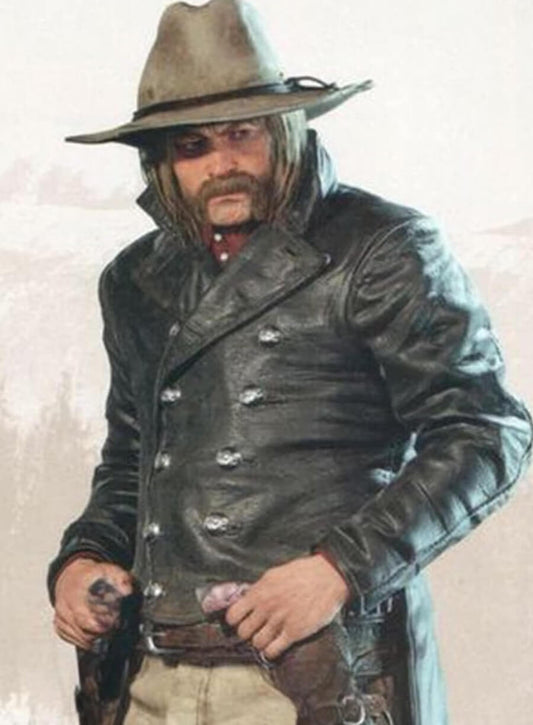 Red Dead Redemption 2 Micah Bell Leather Tailcoat