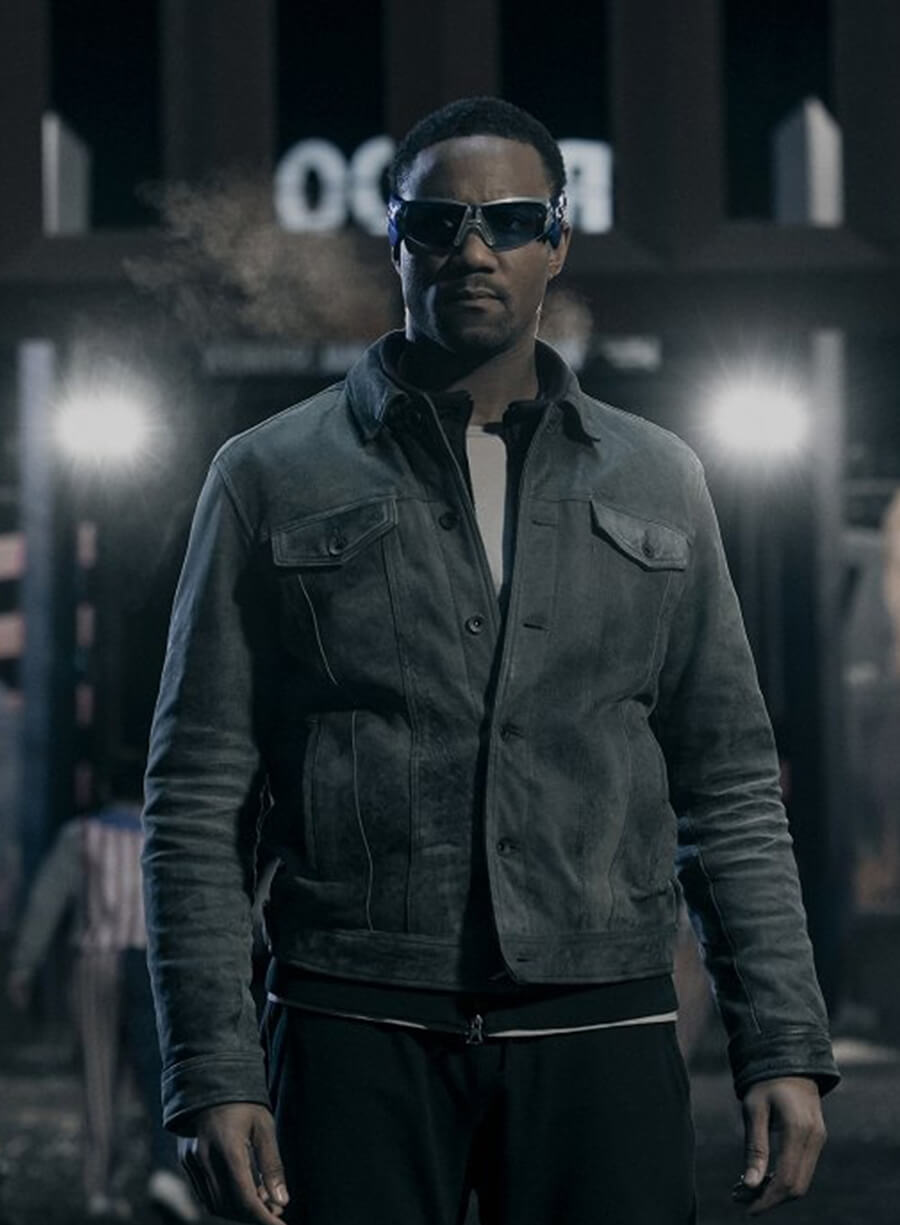 Reggie Franklin The Boys S05 Suede Jacket