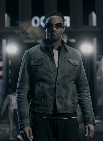 Reggie Franklin The Boys S05 Suede Jacket