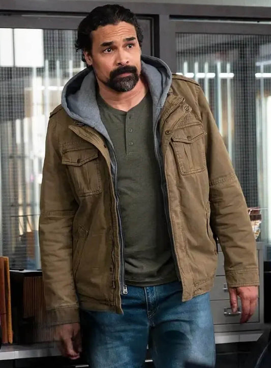 Reinaldo Faberlle Law and Order SVU S26 Brown Jacket