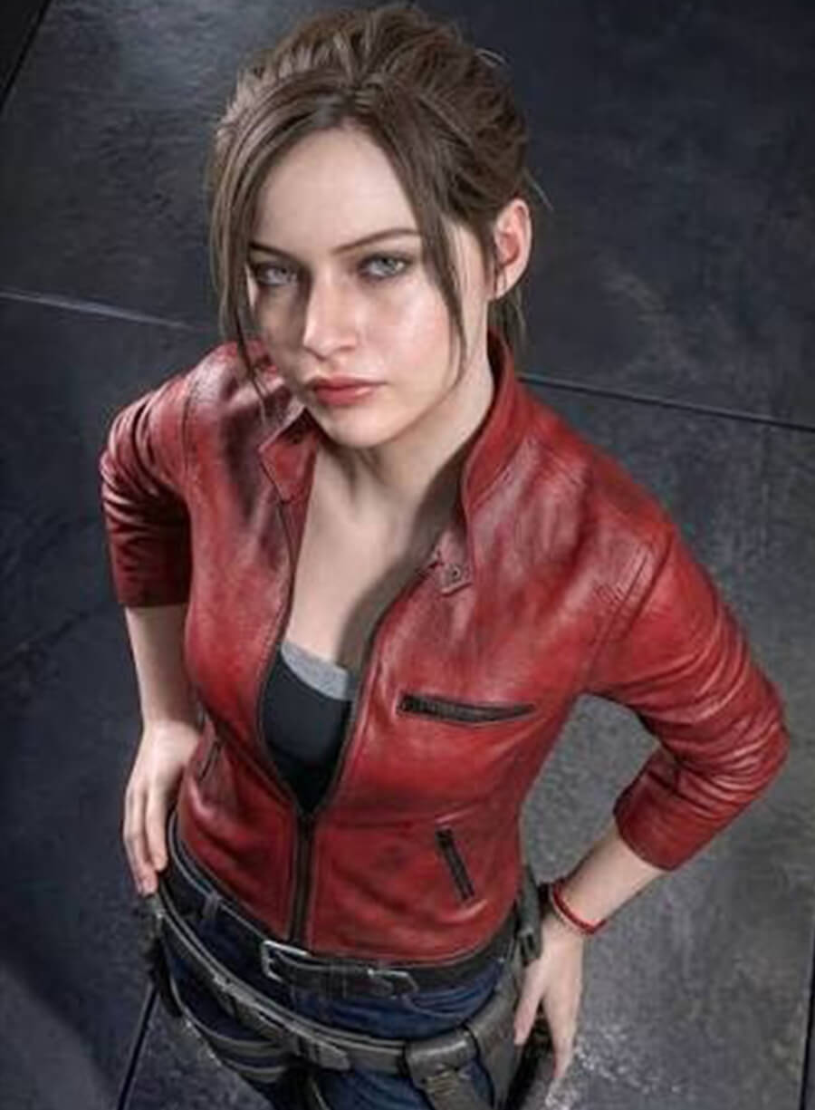 Resident Evil 2 Claire Redfield Red Jacket