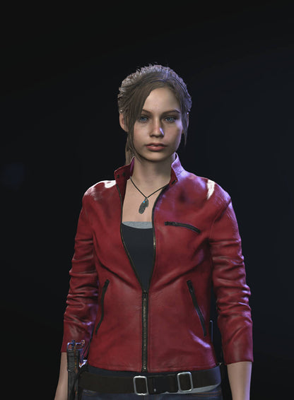 Resident Evil 2 Claire Redfield Red Jacket