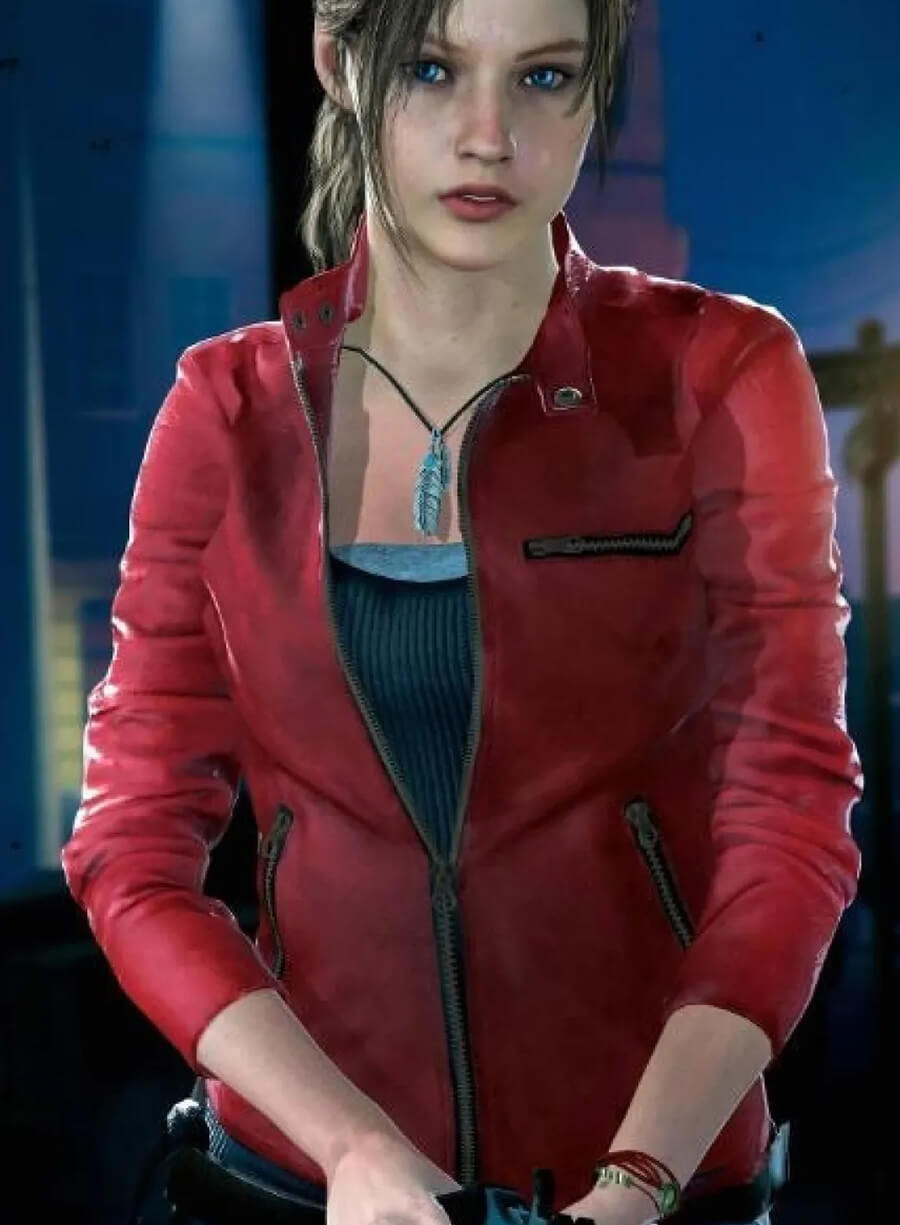 Resident Evil 2 Claire Redfield Red Jacket