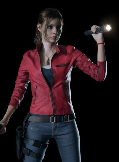 Resident Evil 2 Claire Redfield Red Jacket