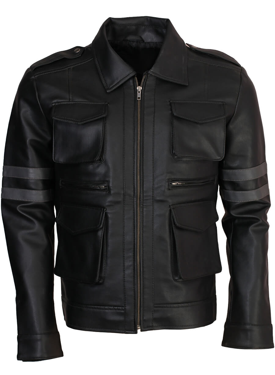 Resident Evil 6 Leon Kennedy Leather Jacket