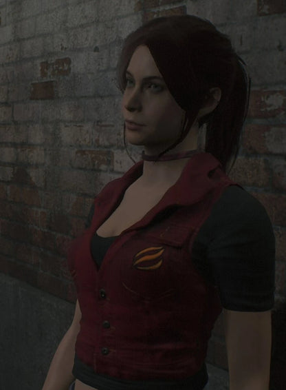 Resident Evil Code Veronica Claire Redfield Red Vest
