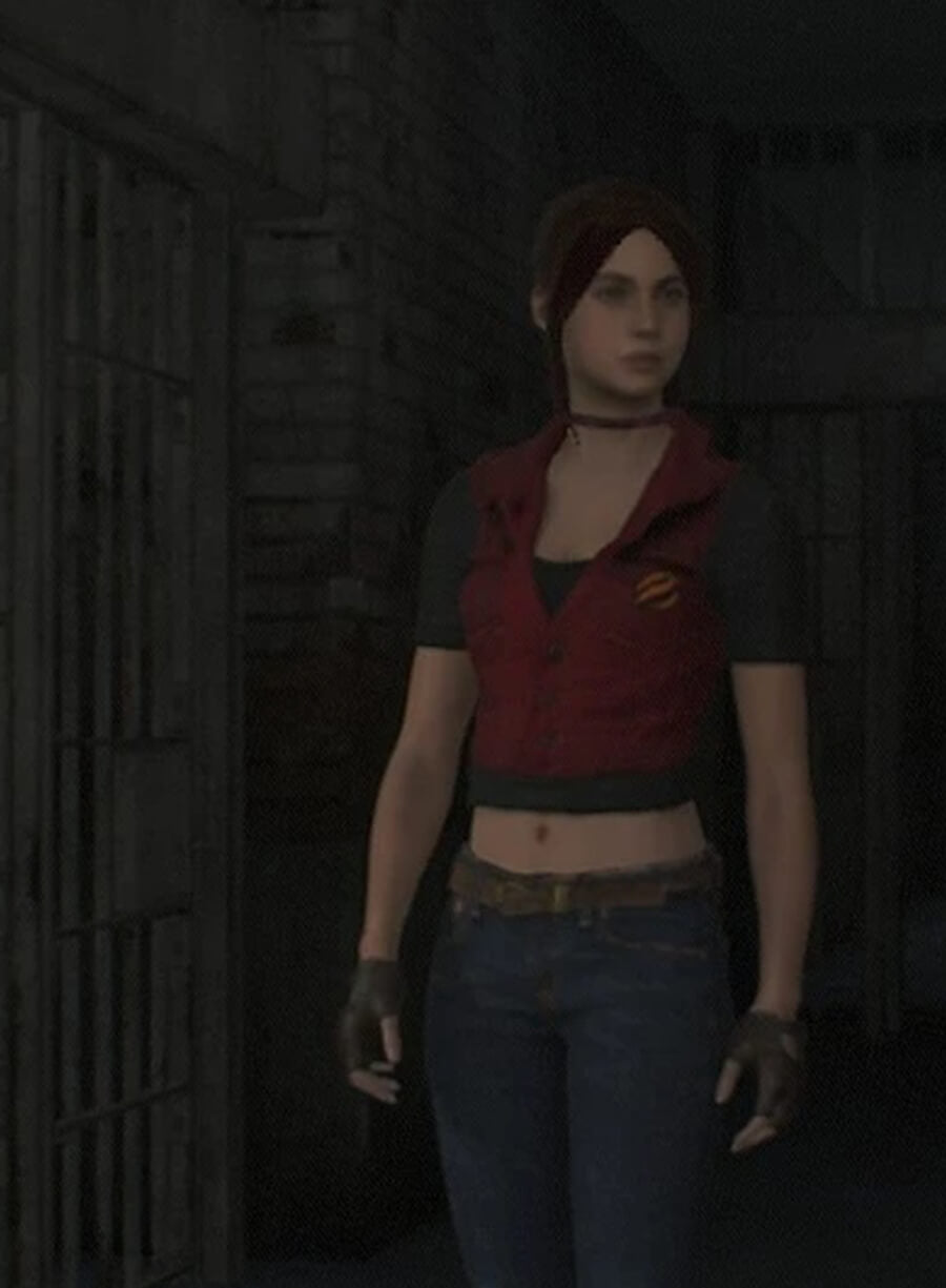 Resident Evil Code Veronica Claire Redfield Red Vest