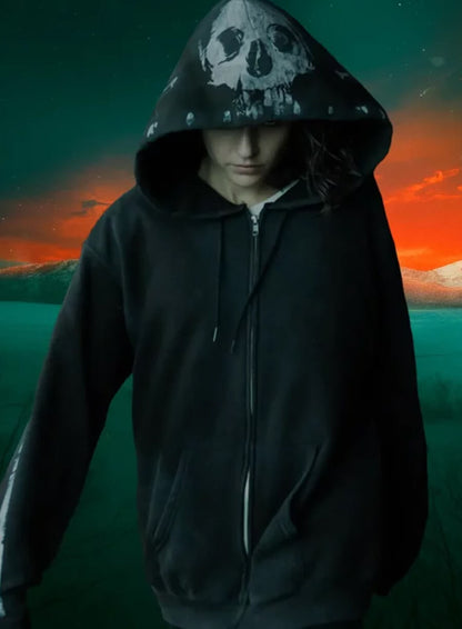 Revival 2025 Romy Weltman Black Angel Hoodie