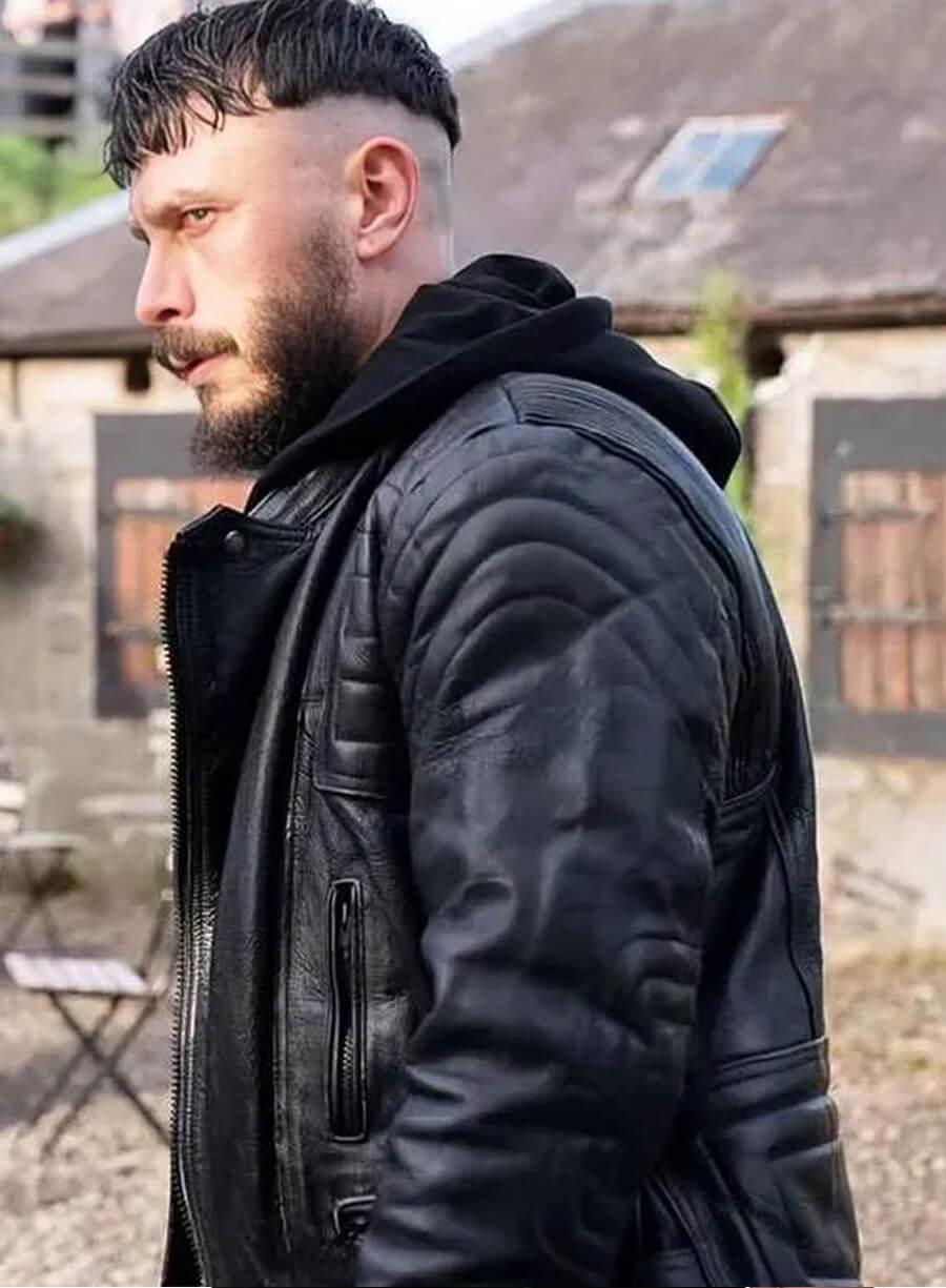 Richard Gadd Half Man Black Leather Jacket