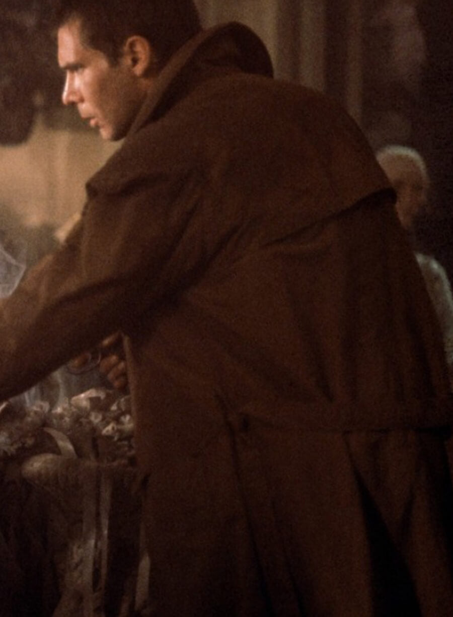 Rick Deckard Blade Runner Brown Coat