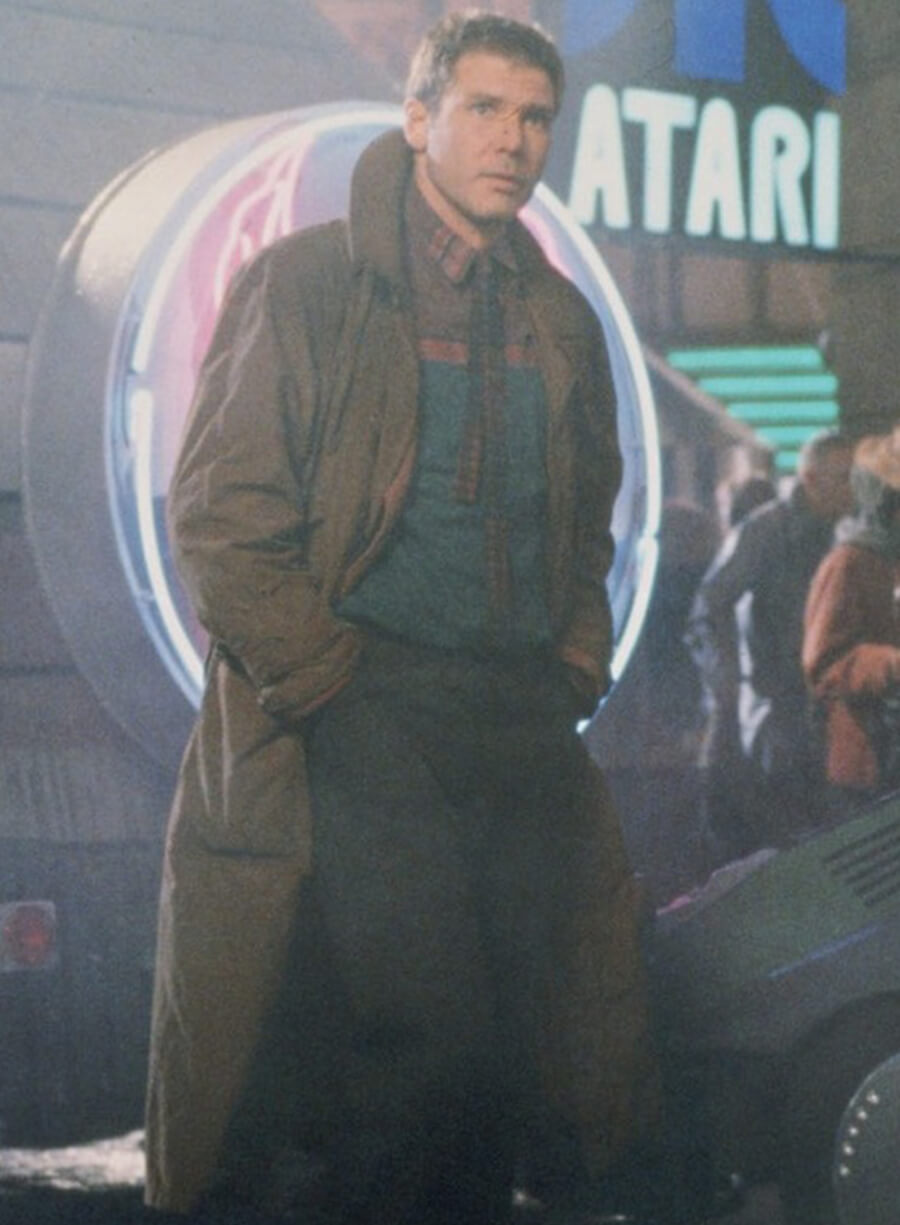 Rick Deckard Blade Runner Brown Coat