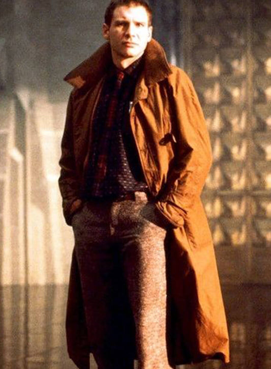 Rick Deckard Blade Runner Brown Coat