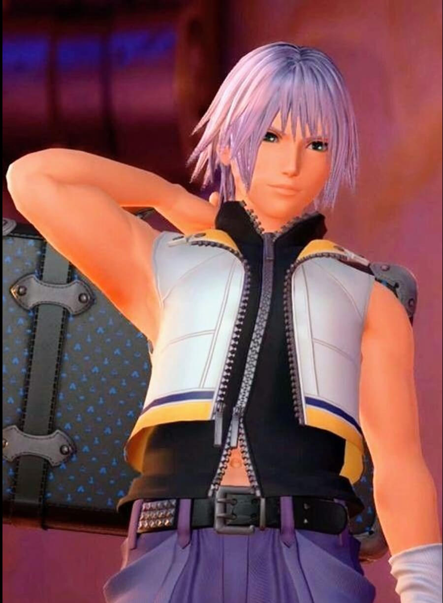 Riku Kingdom Hearts II Leather Jacket