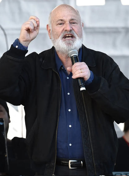 Rob Reiner Black Cotton Jacket