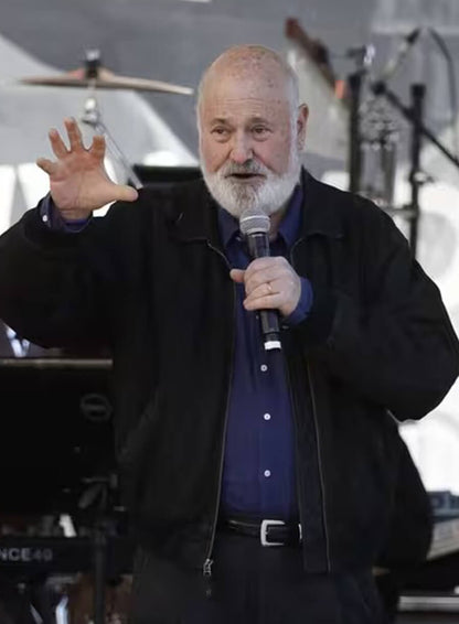 Rob Reiner Black Cotton Jacket