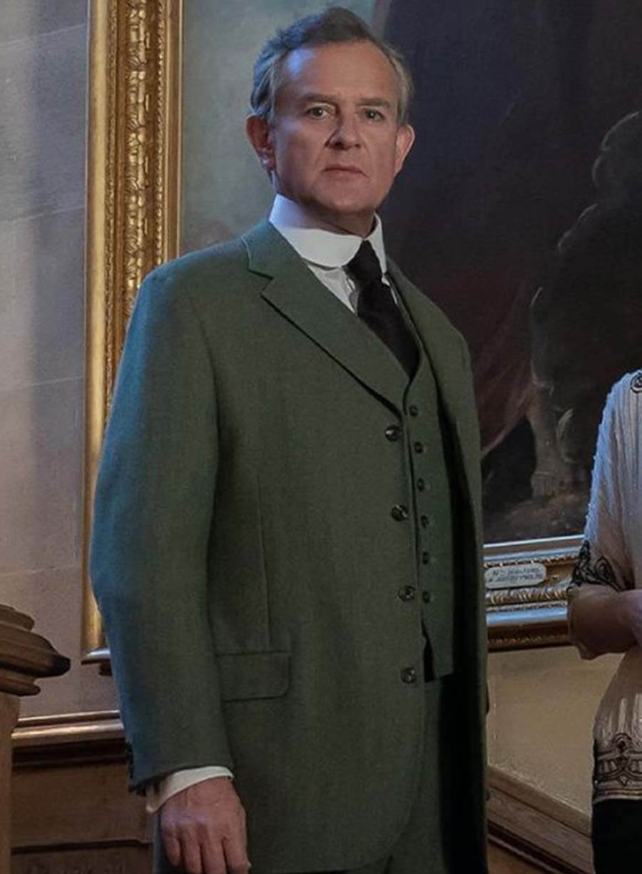 Robert Crawley Downton Abbey: A New Era Green Coat