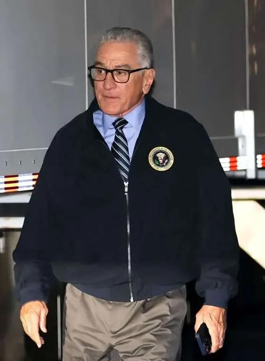 Robert De Niro Zero Day 2025 Blue Jacket