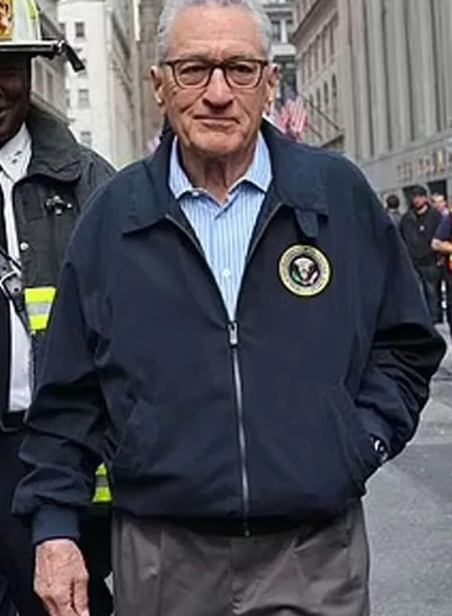 Robert De Niro Zero Day 2025 Blue Jacket