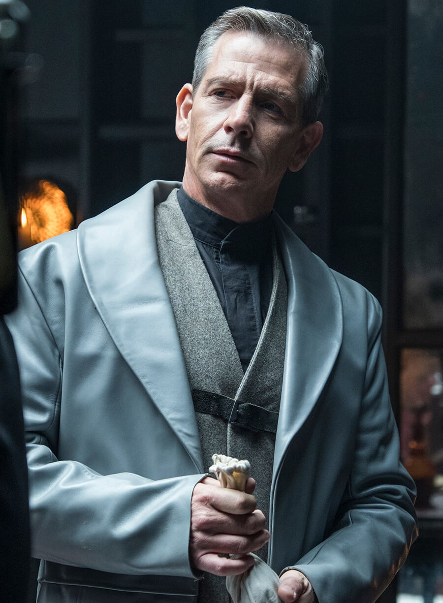 Robin Hood Ben Mendelsohn Leather Coat