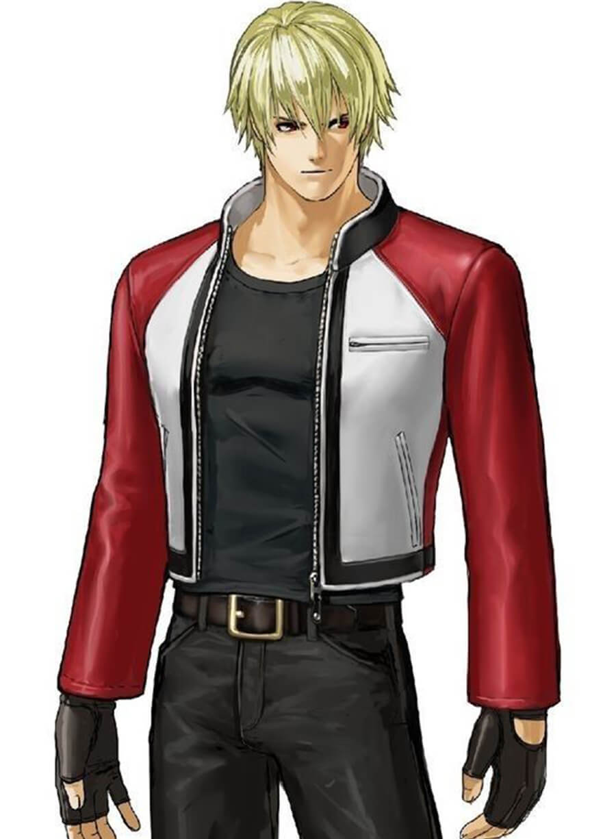 Rock Howard Garou: Mark of the Wolves Leather Jacket